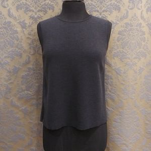 100% Wool Crew Neck Tank Top by Elieen Fisher